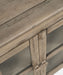 Jofran Rustic Shores 70" Coastal Distressed Acacia Six-Door Sideboard Cabinet in Watch Hill Brown-Grey - Holmwood's Furniture & Design Center (Somersworth, NH)