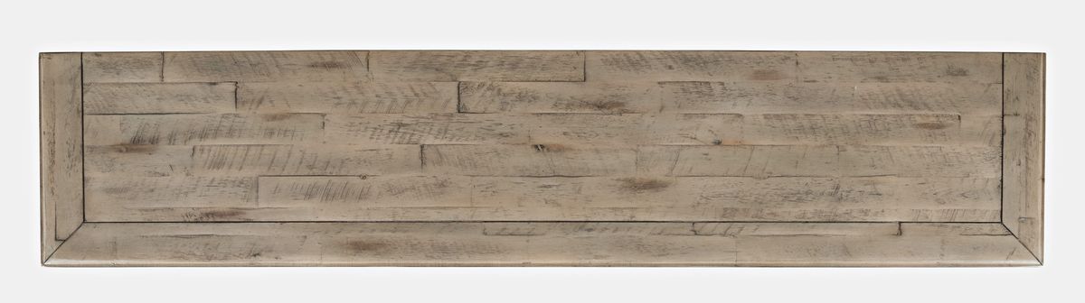 Jofran Rustic Shores 70" Coastal Distressed Acacia Six-Door Sideboard Cabinet in Watch Hill Brown-Grey - Holmwood's Furniture & Design Center (Somersworth, NH)