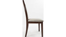 Jofran Manchester Upholstered Dining Chair in Merlot (Set of 2) - Holmwood's Furniture & Design Center (Somersworth, NH)
