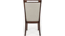 Jofran Manchester Upholstered Dining Chair in Merlot (Set of 2) - Holmwood's Furniture & Design Center (Somersworth, NH)