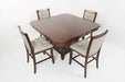 Jofran Manchester High/Low Table with Storage Base in Medium Brown - Holmwood's Furniture & Design Center (Somersworth, NH)
