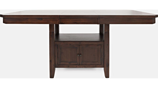 Jofran Manchester High/Low Rectangle Dining Table in Merlot - Holmwood's Furniture & Design Center (Somersworth, NH)