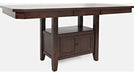 Jofran Manchester High/Low Rectangle Dining Table in Merlot - Holmwood's Furniture & Design Center (Somersworth, NH)