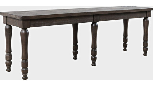 Jofran Madison County Dining Bench in Barnwood - Holmwood's Furniture & Design Center (Somersworth, NH)