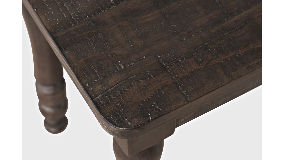 Jofran Madison County Dining Bench in Barnwood - Holmwood's Furniture & Design Center (Somersworth, NH)