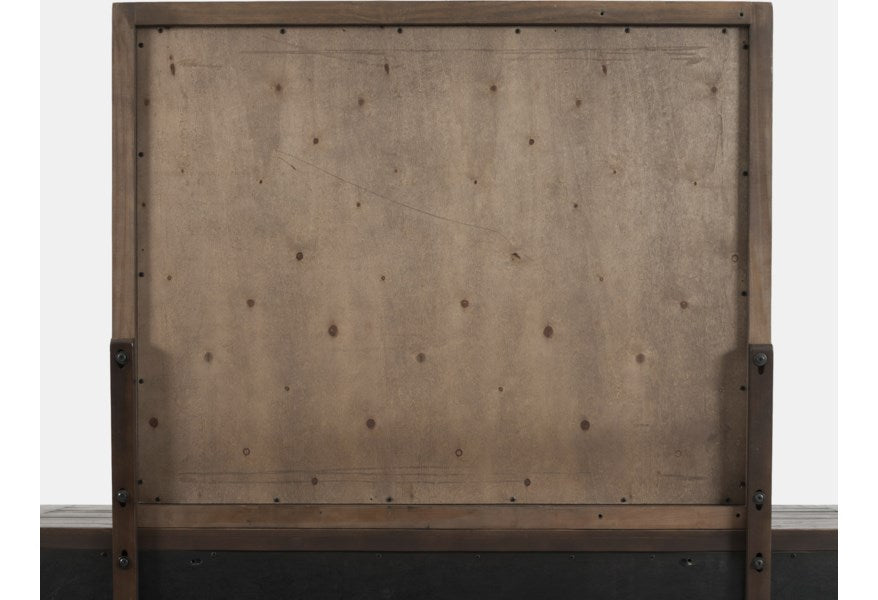 Jofran Madison County Mirror in Barnwood - Holmwood's Furniture & Design Center (Somersworth, NH)
