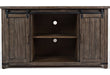 Jofran Madison County 60" Barn Door Server in Barnwood - Holmwood's Furniture & Design Center (Somersworth, NH)