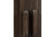 Jofran Madison County 60" Barn Door Server in Barnwood - Holmwood's Furniture & Design Center (Somersworth, NH)