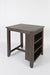 Jofran Madison County Rustic Reclaimed Pine Farmhouse 3 Piece Counter Height Dining Set in Barnwood Brown - Holmwood's Furniture & Design Center (Somersworth, NH)