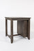 Jofran Madison County Rustic Reclaimed Pine Farmhouse 3 Piece Counter Height Dining Set in Barnwood Brown - Holmwood's Furniture & Design Center (Somersworth, NH)