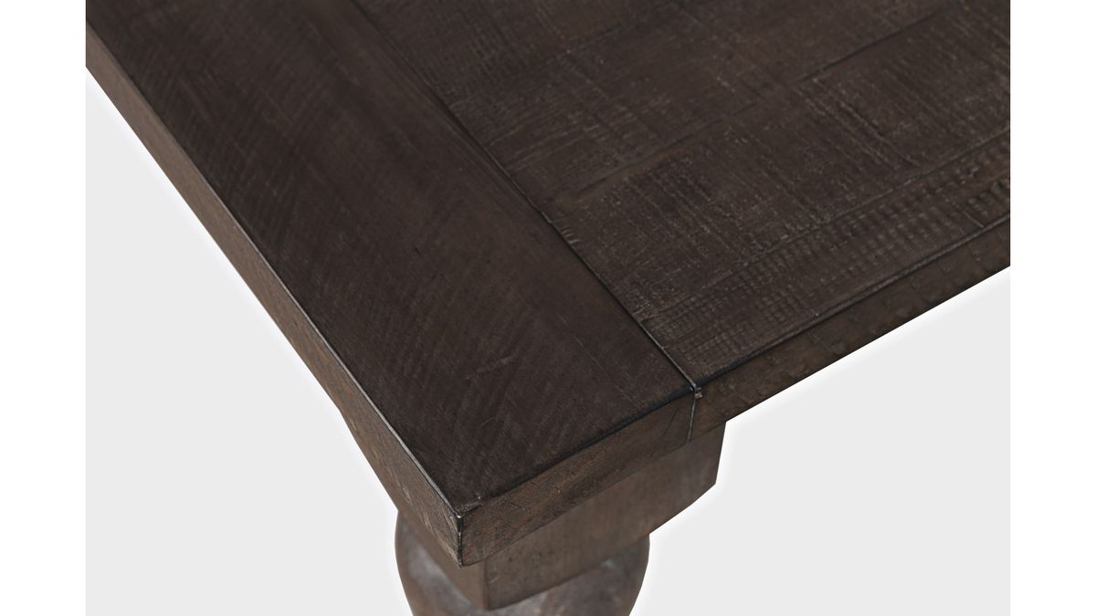 Jofran Madison County Rectangle Extension Dining Table in Barnwood - Holmwood's Furniture & Design Center (Somersworth, NH)