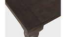 Jofran Madison County Rectangle Extension Dining Table in Barnwood - Holmwood's Furniture & Design Center (Somersworth, NH)