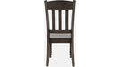 Jofran Madison County Slatback Dining Chair in Barnwood (Set of 2) - Holmwood's Furniture & Design Center (Somersworth, NH)