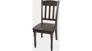 Jofran Madison County Slatback Dining Chair in Barnwood (Set of 2) - Holmwood's Furniture & Design Center (Somersworth, NH)