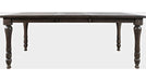Jofran Madison County Rectangle Extension Dining Table in Barnwood image