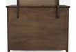 Jofran Madison County Door Dresser in Barnwood - Holmwood's Furniture & Design Center (Somersworth, NH)