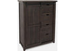 Jofran Madison County Door Chest in Barnwood - Holmwood's Furniture & Design Center (Somersworth, NH)
