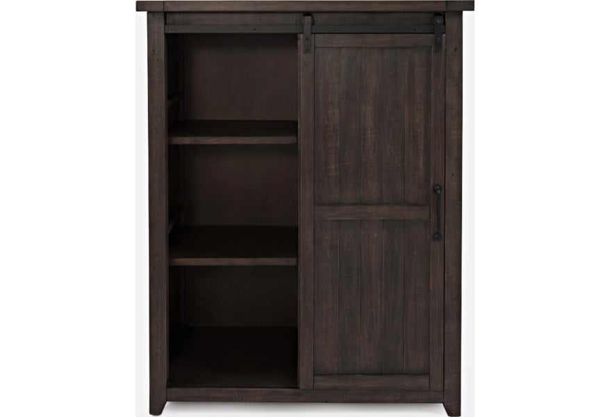 Jofran Madison County Door Chest in Barnwood - Holmwood's Furniture & Design Center (Somersworth, NH)