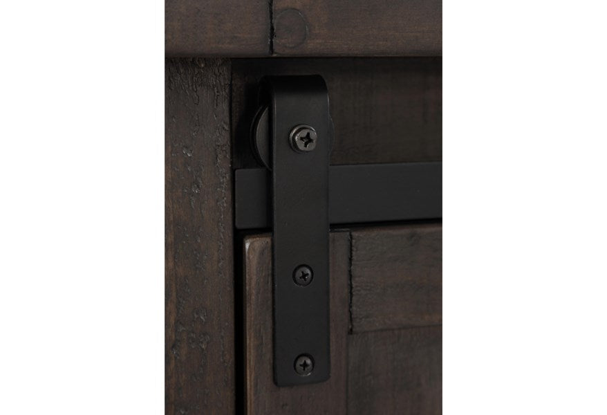 Jofran Madison County Door Chest in Barnwood - Holmwood's Furniture & Design Center (Somersworth, NH)