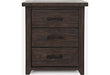 Jofran Madison County Power Nightstand in Barnwood - Holmwood's Furniture & Design Center (Somersworth, NH)