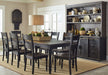 Jofran Madison County Rustic Reclaimed Pine Farmhouse Hutch Server in Vintage Black - Holmwood's Furniture & Design Center (Somersworth, NH)