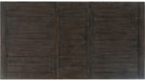 Jofran Madison County Rectangle Extension Dining Table in Vintage Black - Holmwood's Furniture & Design Center (Somersworth, NH)