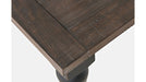 Jofran Madison County Rectangle Extension Dining Table in Vintage Black - Holmwood's Furniture & Design Center (Somersworth, NH)