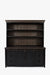 Jofran Madison County Rustic Reclaimed Pine Farmhouse Hutch Server in Vintage Black image