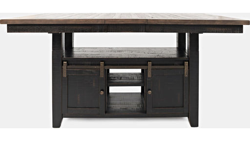 Jofran Madison County High/Low Dining Table in Vintage Black - Holmwood's Furniture & Design Center (Somersworth, NH)