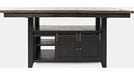 Jofran Madison County High/Low Dining Table in Vintage Black - Holmwood's Furniture & Design Center (Somersworth, NH)