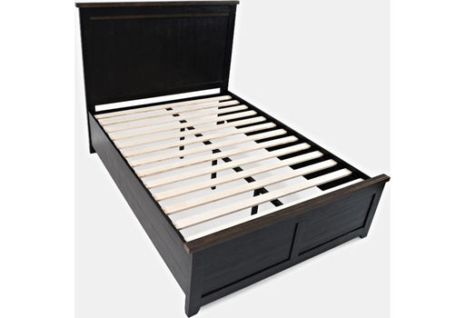 Jofran Madison County King Panel Bed in Vintage Black - Holmwood's Furniture & Design Center (Somersworth, NH)