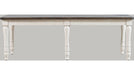 Jofran Madison County Dining Bench in Vintage White image