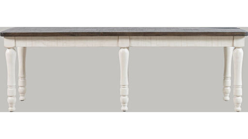 Jofran Madison County Dining Bench in Vintage White image