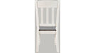 Jofran Madison County Slatback Dining Chair in Vintage White (Set of 2) - Holmwood's Furniture & Design Center (Somersworth, NH)