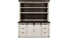 Jofran Madison County Hutch Server in Vintage White - Holmwood's Furniture & Design Center (Somersworth, NH)