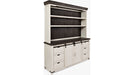 Jofran Madison County Hutch Server in Vintage White - Holmwood's Furniture & Design Center (Somersworth, NH)
