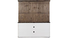Jofran Madison County Hutch Server in Vintage White - Holmwood's Furniture & Design Center (Somersworth, NH)