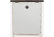 Jofran Madison County Power Nightstand in Vintage White - Holmwood's Furniture & Design Center (Somersworth, NH)