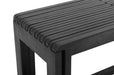 Jofran Bradford Modern Extendable Solid Mango Hardwood Bench in Grey - Holmwood's Furniture & Design Center (Somersworth, NH)