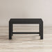 Jofran Bradford Modern Extendable Solid Mango Hardwood Bench in Grey - Holmwood's Furniture & Design Center (Somersworth, NH)