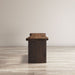 Jofran Cooper Live Edge 52" Solid Acacia Storage Bench in Chestnut - Holmwood's Furniture & Design Center (Somersworth, NH)