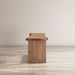 Jofran Cooper Live Edge 52" Solid Acacia Storage Bench in Natural - Holmwood's Furniture & Design Center (Somersworth, NH)