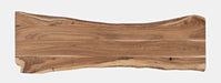 Jofran Cooper Live Edge 52" Solid Acacia Storage Bench in Natural - Holmwood's Furniture & Design Center (Somersworth, NH)