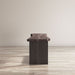 Jofran Cooper Live Edge 52" Solid Acacia Storage Bench in Slate - Holmwood's Furniture & Design Center (Somersworth, NH)