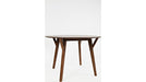 Jofran Copenhagen Round Dining Table in Brown - Holmwood's Furniture & Design Center (Somersworth, NH)