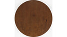 Jofran Copenhagen Round Dining Table in Brown - Holmwood's Furniture & Design Center (Somersworth, NH)