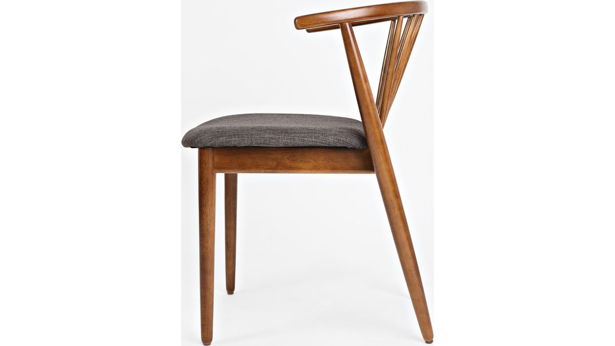 Jofran Copenhagen Side Chair in Brown (Set of 2) - Holmwood's Furniture & Design Center (Somersworth, NH)