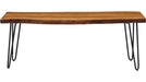 Jofran Nature's Edge 48" Bench in Light Chestnut image
