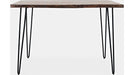 Jofran Nature's Edge 52" Live Edge Counter Height Table in Light Chestnut - Holmwood's Furniture & Design Center (Somersworth, NH)
