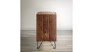 Jofran Nature's Edge Sideboard with 4 Live Edge Doors in Light Chestnut - Holmwood's Furniture & Design Center (Somersworth, NH)